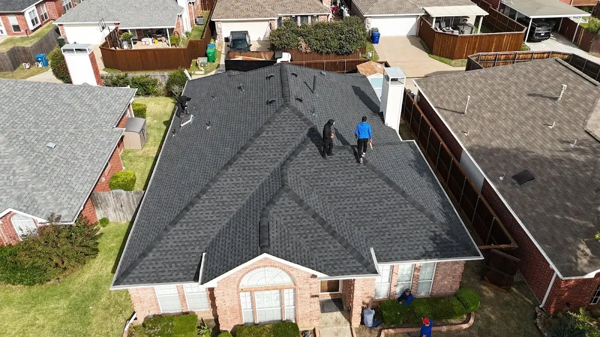 Commercial Roofing work in progress on a Orlovista property